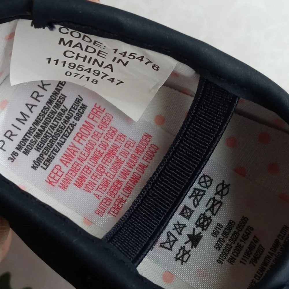 Gymboree, Primark  Three Pairs of Baby Shoes Sz 1